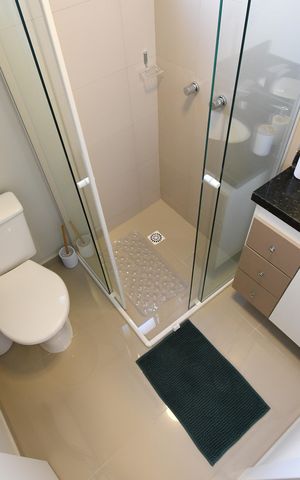 Apartamento à venda com 22m², 1 quarto e sem vagaBanheiro do Studio