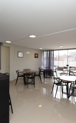 Apartamento à venda com 22m², 1 quarto e sem vagaÁrea comum - Salão de festas
