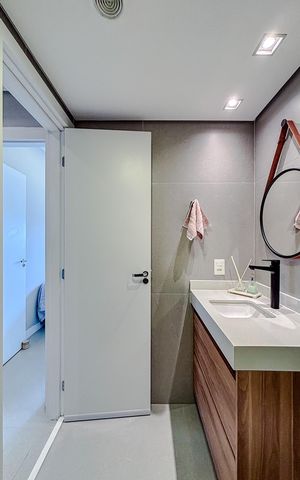 Apartamento para alugar com 91m², 3 quartos e 1 vagaBanheiro