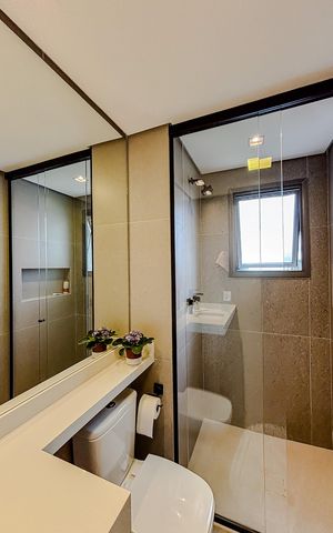 Apartamento para alugar com 91m², 3 quartos e 1 vagaBanheiro da Suíte