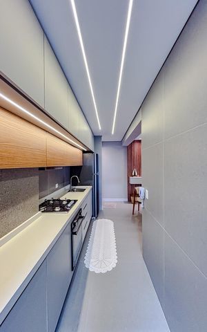 Apartamento para alugar com 91m², 3 quartos e 1 vagaCozinha
