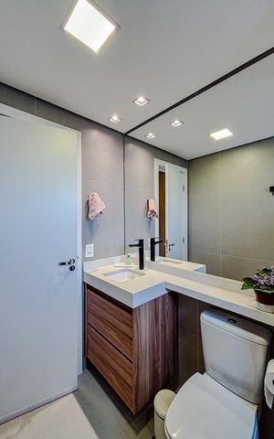 Apartamento para alugar com 91m², 3 quartos e 1 vagaBanheiro da Suíte