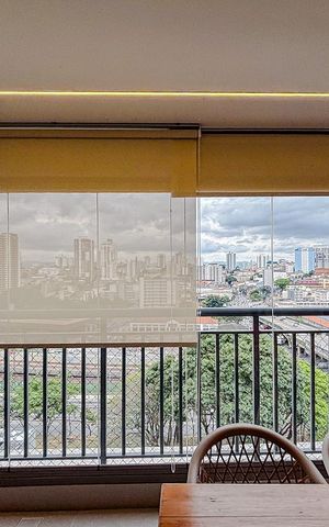 Apartamento para alugar com 91m², 3 quartos e 1 vagaVaranda