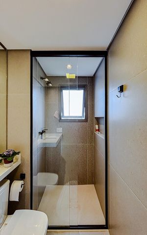 Apartamento para alugar com 91m², 3 quartos e 1 vagaBanheiro da Suíte