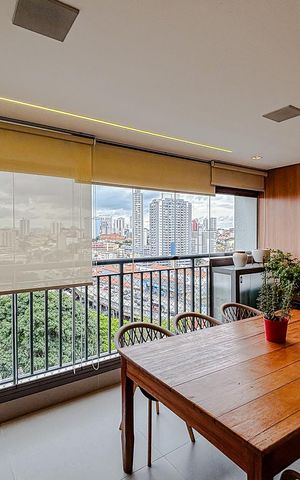 Apartamento para alugar com 91m², 3 quartos e 1 vagaVaranda
