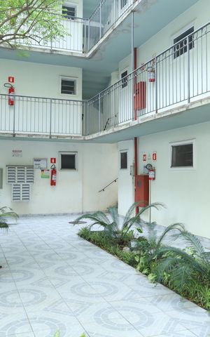Apartamento para alugar com 44m², 2 quartos e 1 vagaÁrea comum - Saguão do prédio