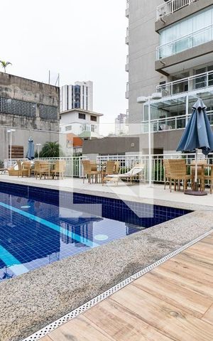 Apartamento para alugar com 53m², 1 quarto e 1 vaga Apartamento para alugar com 53m², 1 quarto e 1 vagaÁrea comum - Piscina