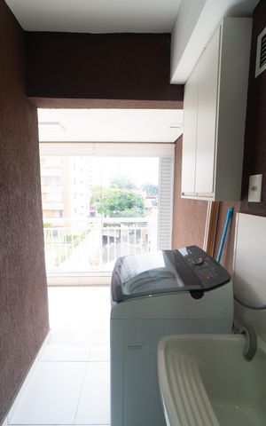 Apartamento para alugar com 53m², 1 quarto e 1 vaga Apartamento para alugar com 53m², 1 quarto e 1 vagaÁrea de Serviço