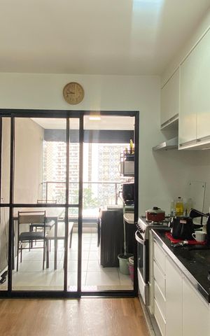 Apartamento para alugar com 54m², 2 quartos e 1 vaga Apartamento para alugar com 54m², 2 quartos e 1 vagaSala - Cozinha