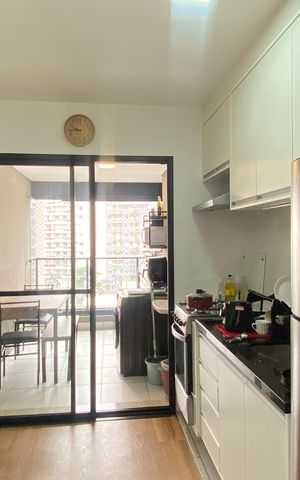 Apartamento para alugar com 54m², 2 quartos e 1 vaga Apartamento para alugar com 54m², 2 quartos e 1 vagaSala - Cozinha