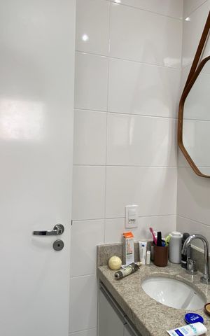 Apartamento para alugar com 54m², 2 quartos e 1 vaga Apartamento para alugar com 54m², 2 quartos e 1 vagaBanheiro 2