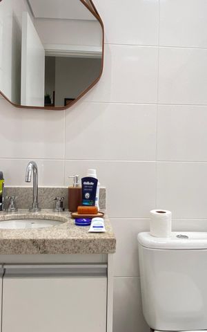Apartamento para alugar com 54m², 2 quartos e 1 vaga Apartamento para alugar com 54m², 2 quartos e 1 vagaBanheiro 2