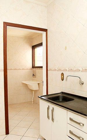 Apartamento para alugar com 56m², 1 quarto e sem vagaCozinha + Área de Serviço