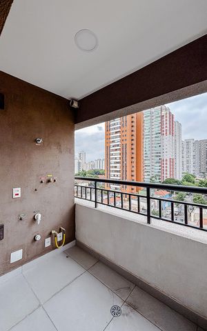 Studio à venda com 26m², 1 quarto e sem vagaVaranda