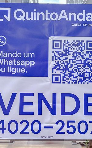 Studio à venda com 26m², 1 quarto e sem vagaPlaca