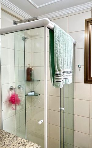 Apartamento para alugar com 180m², 3 quartos e 2 vagasBanheiro da Suíte 3