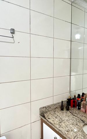 Apartamento para alugar com 180m², 3 quartos e 2 vagasBanheiro da Suíte 1