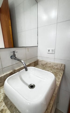 Apartamento para alugar com 50m², 2 quartos e 1 vaga Apartamento para alugar com 50m², 2 quartos e 1 vagaBanheiro da Suíte