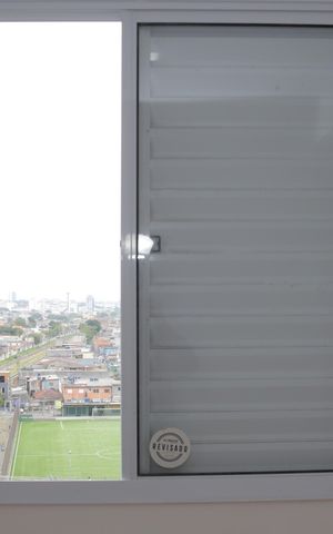Apartamento à venda com 37m², 2 quartos e sem vagaJanela quarto 1