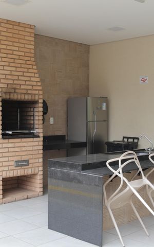 Apartamento à venda com 37m², 2 quartos e sem vagaÁrea comum - Churrasqueira
