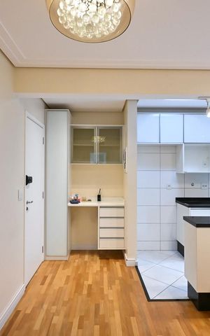 Apartamento para alugar com 38m², 1 quarto e 1 vagaSala