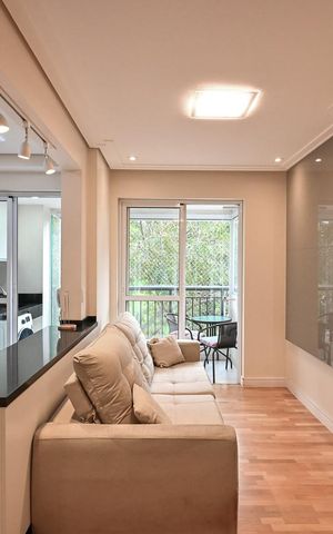 Apartamento para alugar com 38m², 1 quarto e 1 vagaSala