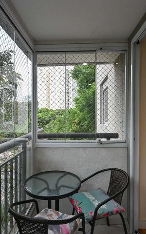 Apartamento para alugar com 38m², 1 quarto e 1 vagaVaranda