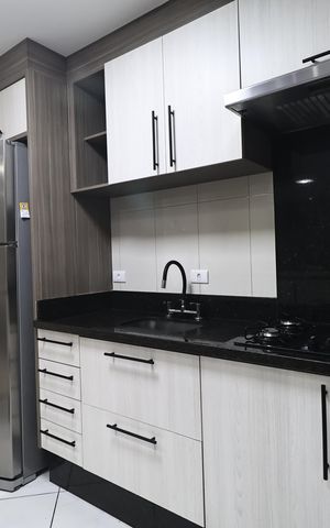 Apartamento para alugar com 58m², 1 quarto e 1 vaga Apartamento para alugar com 58m², 1 quarto e 1 vagaCozinha