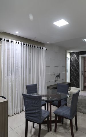 Apartamento para alugar com 58m², 1 quarto e 1 vaga Apartamento para alugar com 58m², 1 quarto e 1 vagaSala
