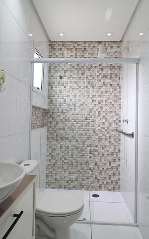 Apartamento para alugar com 58m², 1 quarto e 1 vaga Apartamento para alugar com 58m², 1 quarto e 1 vagaBanheiro da Suíte