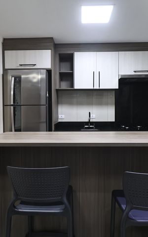 Apartamento para alugar com 58m², 1 quarto e 1 vaga Apartamento para alugar com 58m², 1 quarto e 1 vagaCozinha