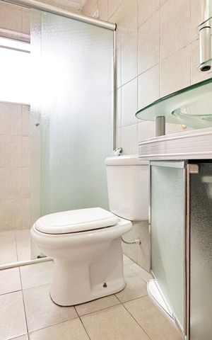 Apartamento para alugar com 55m², 2 quartos e 1 vaga Apartamento para alugar com 55m², 2 quartos e 1 vagaBanheiro Social