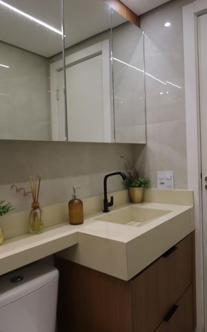 Apartamento para alugar com 40m², 2 quartos e sem vagaBanheiro