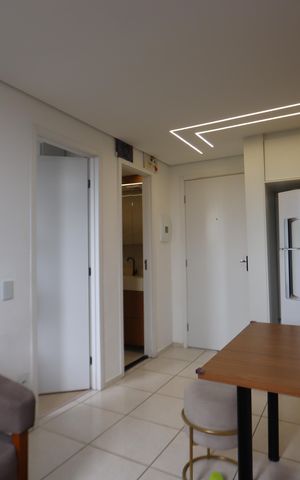 Apartamento para alugar com 40m², 2 quartos e sem vagaSala