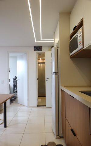 Apartamento para alugar com 40m², 2 quartos e sem vagaCozinha e Área de Serviço