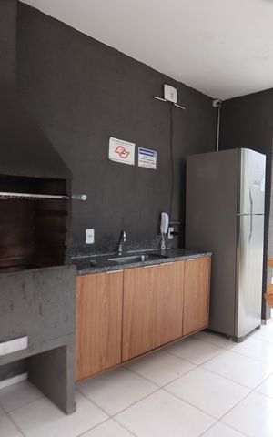 Apartamento para alugar com 40m², 2 quartos e sem vagaÁrea comum - Churrasqueira