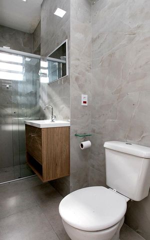 Studio à venda com 44m², 1 quarto e sem vagaBanheiro