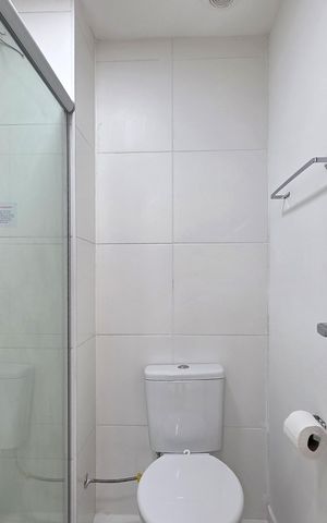 Apartamento para alugar com 37m², 2 quartos e 1 vaga Apartamento para alugar com 37m², 2 quartos e 1 vagaBanheiro