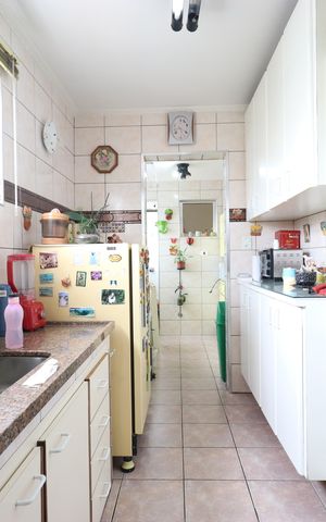 Apartamento à venda com 90m², 3 quartos e 1 vagaCozinha e Área de serviço 