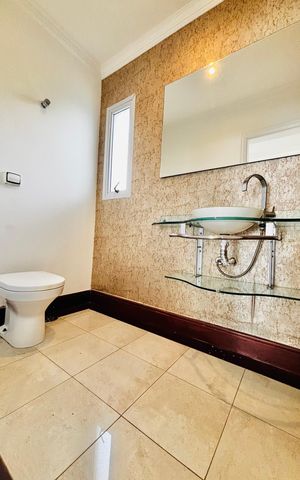 Casa de condomínio para alugar com 400m², 5 quartos e 5 vagasLavabo 