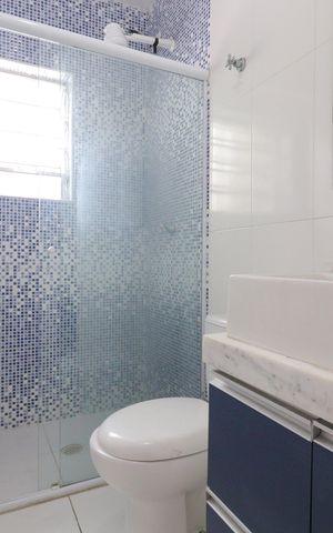 Casa para alugar com 94m², 2 quartos e 2 vagasBanheiro
