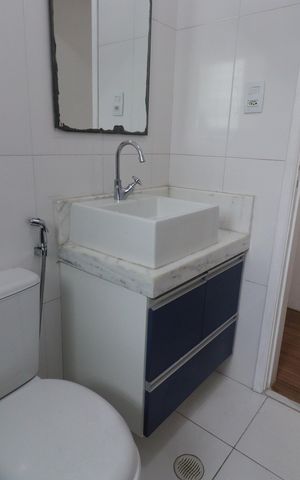 Casa para alugar com 94m², 2 quartos e 2 vagasBanheiro
