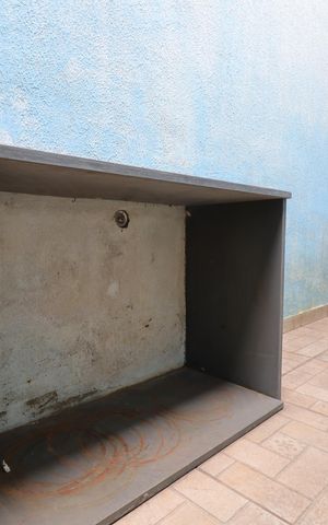 Casa para alugar com 94m², 2 quartos e 2 vagasCorredor externo