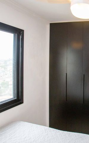 Apartamento à venda com 134m², 4 quartos e 2 vagasQuarto 3