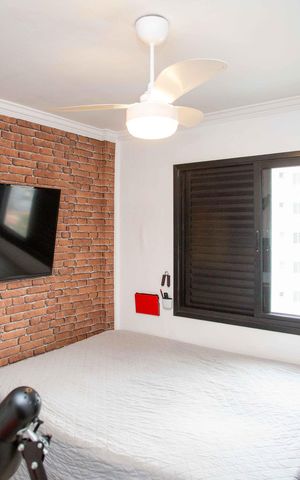 Apartamento à venda com 134m², 4 quartos e 2 vagasQuarto 3