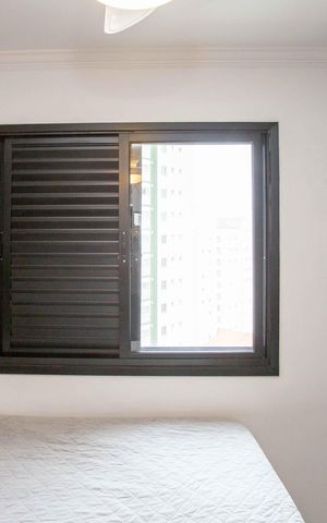 Apartamento à venda com 134m², 4 quartos e 2 vagasQuarto 3