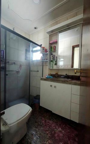 Apartamento à venda com 160m², 3 quartos e 2 vagas Apartamento à venda com 160m², 3 quartos e 2 vagasBanheiro