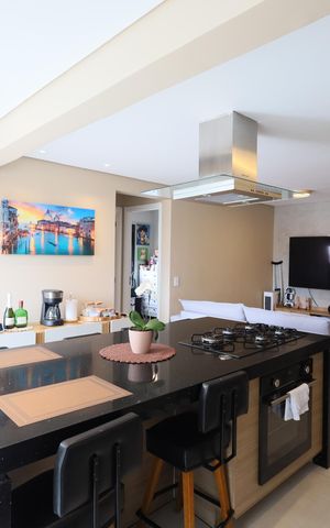 Apartamento à venda com 55m², 2 quartos e 1 vagaSala/Cozinha