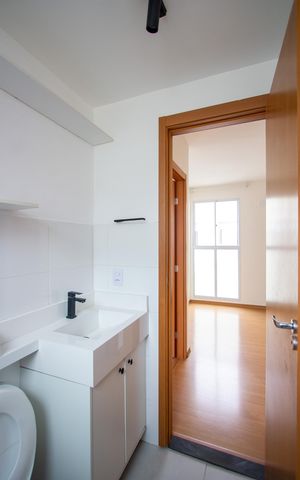 Apartamento para alugar com 45m², 2 quartos e 1 vaga Apartamento para alugar com 45m², 2 quartos e 1 vagaBanheiro