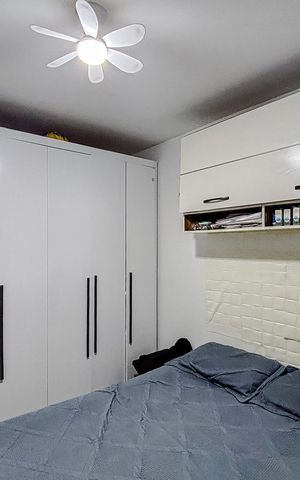 Apartamento para alugar com 48m², 2 quartos e sem vagaQuarto 1